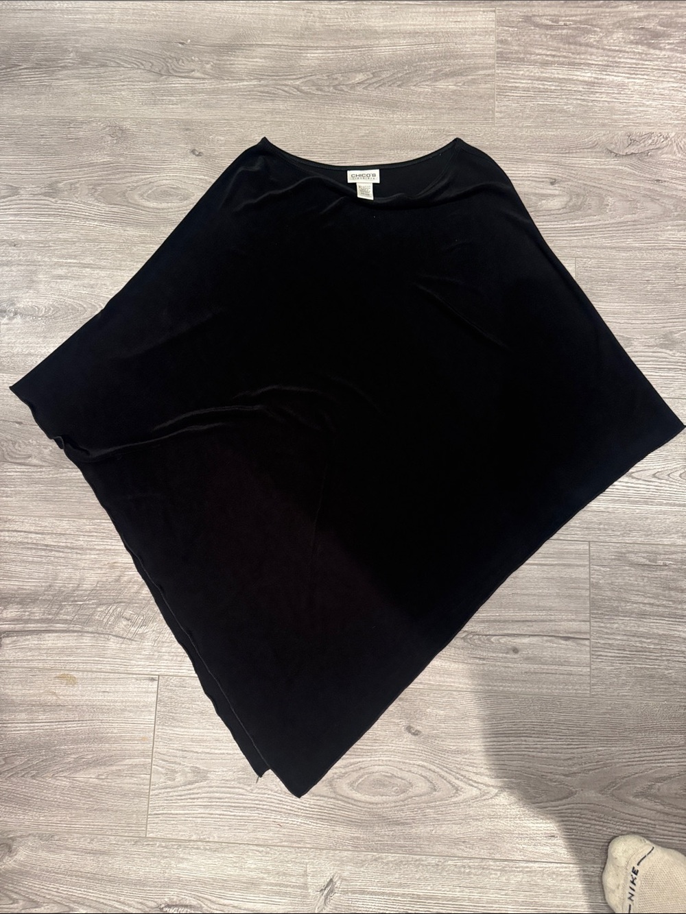 Black CHICOS Poncho